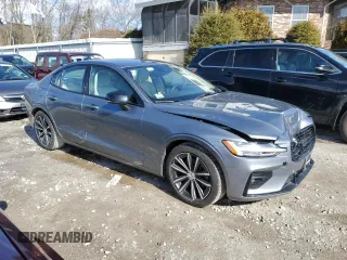 2021 Volvo S60 Momentum with VIN 7JR102TZ2MG108967, listed as a Copart auction lot 44041804 with 57,877 mi miles. Bid and sale history available at carsss.com. Image 4.