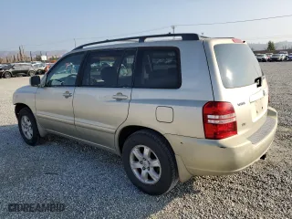 2001 Toyota Highlander with VIN JTEGF21A210021848, listed as a Copart auction lot 43208535 with 161,563 mi miles and Salvage Title. Bid and sale history available at carsss.com. Image 2.