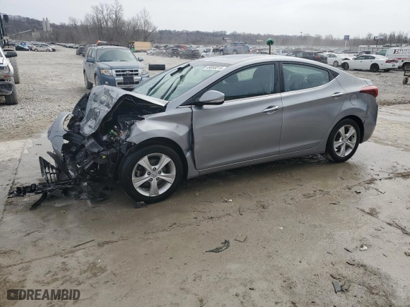 2016 Hyundai Elantra Value Edition with VIN KMHDH4AE0GU505725, listed as a Copart auction lot 49059315 with 93,760 mi miles and Salvage Title. Bid and sale history available at carsss.com. Image 1.