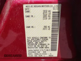 2015 Nissan Altima S с VIN 1N4AL3APXFC257382, выставлен на аукционе IAAI как лот 42371061 с пробегом 113 180 миль миль и . История ставок и продаж доступна на DreamBid. Изображение 9.