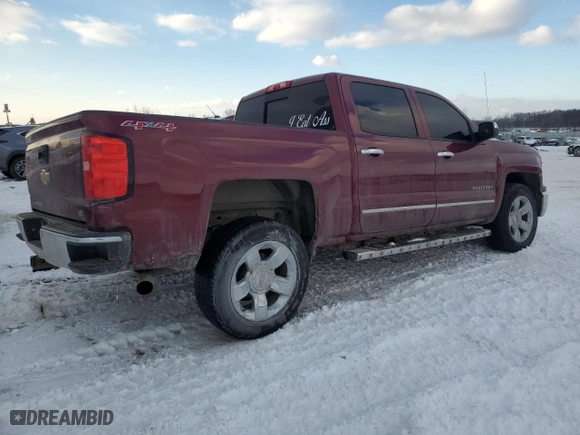 2014 Chevrolet Silverado 1500 LTZ with VIN 3GCUKSEC5EG428983, listed as a Copart auction lot 89126335 with 0 mi miles and Clean Title. Bid and sale history available at carsss.com. Image 3.
