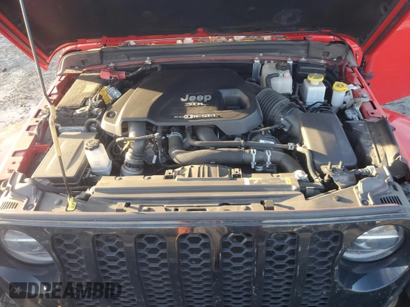 2022 Jeep Gladiator Willys с VIN 1C6JJTAM3NL162559, выставлен на аукционе Copart как лот 82410704 с пробегом 54 457 миль миль и Списание • Salvage title. История ставок и продаж доступна на DreamBid. Изображение 12.