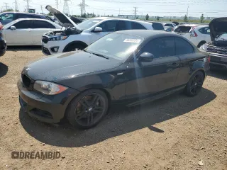 2010 BMW 1 Series 135i with VIN WBAUC7C54AVK96165, listed as a Copart auction lot 65398204 with Not Provided miles and Salvage Title. Bid and sale history available at carsss.com. Image 1.