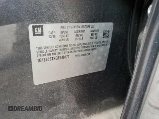 2016 Chevrolet Malibu LT with VIN 1G1ZE5STXGF248477, listed as a Copart auction lot 48372495 with 113,450 mi miles and Salvage Title. Bid and sale history available at DreamBid. Image 12.