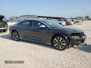 2023 Lucid Air Grand Touring z VIN 50EA1GBA6PA003159, wystawiony jako Copart lot #66084314 z przebiegiem Nie podano mil oraz Szkody całkowita. Historia ofert i sprzedaży dostępna na DreamBid. Obrazek 4.