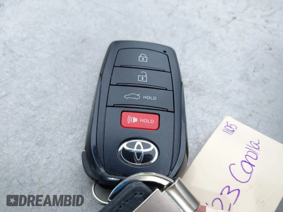 2023 Toyota Corolla SE with VIN 5YFP4MCE5PP141325, listed as a IAAI auction lot 41710864 with 16,230 mi miles and . Bid and sale history available at DreamBid. Image 11.