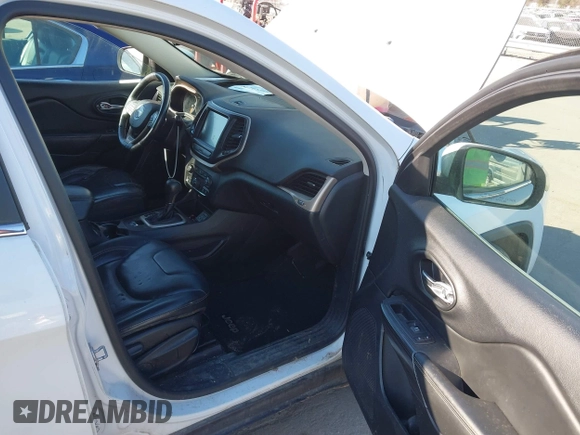 2017 Jeep Cherokee Limited with VIN 1C4PJLDB5HW534225, listed as a IAAI auction lot 41653438 with 126,611 mi miles. Bid and sale history available at carsss.com. Image 5.