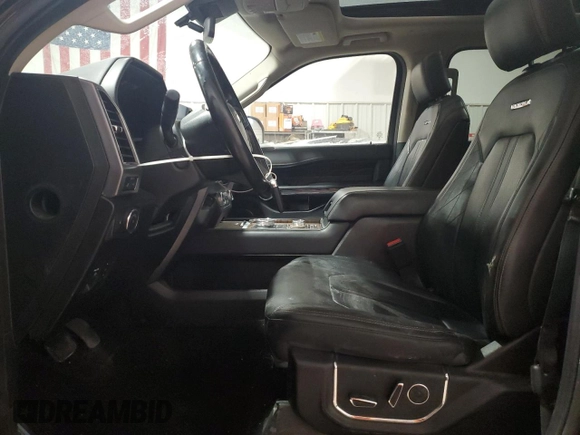 2018 Ford Expedition Max Platinum with VIN 1FMJK1MT4JEA64566, listed as a Copart auction lot 84215404 with 112,938 mi miles and Salvage title. Bid and sale history available at DreamBid. Image 7.