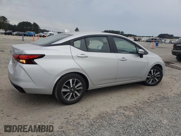 2021 Nissan Versa SV with VIN 3N1CN8EVXML868598, listed as a Copart auction lot 80665304 with 85,875 mi miles and Salvage title. Bid and sale history available at DreamBid. Image 3.