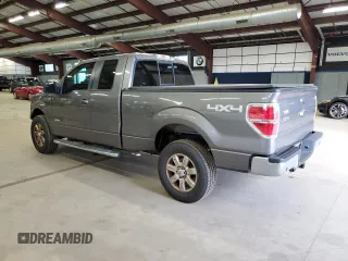 2014 Ford F-150 XL with VIN 1FTFX1ET3EKE32124, listed as a Copart auction lot 63598485 with 143,626 mi miles and Salvage title. Bid and sale history available at DreamBid. Image 2.