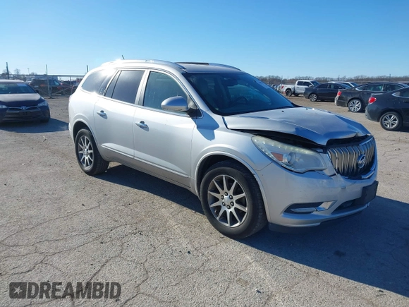 2013 Buick Enclave Leather with VIN 5GAKRCKD4DJ109191, listed as a IAAI auction lot 41008720 with 156,010 mi miles. Bid and sale history available at carsss.com. Image 1.