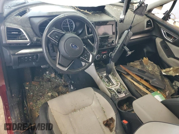2023 Subaru Forester Premium with VIN JF2SKAEC7PH501492, listed as a Copart auction lot 59079455 with Not provided miles and Salvage title. Bid and sale history available at DreamBid. Image 8.