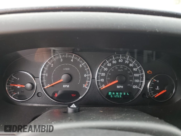 2005 Chrysler Sebring Touring with VIN 1C3EL56R65N622875, listed as a Copart auction lot 41387775 with 61,253 mi miles and Salvage title. Bid and sale history available at DreamBid. Image 9.