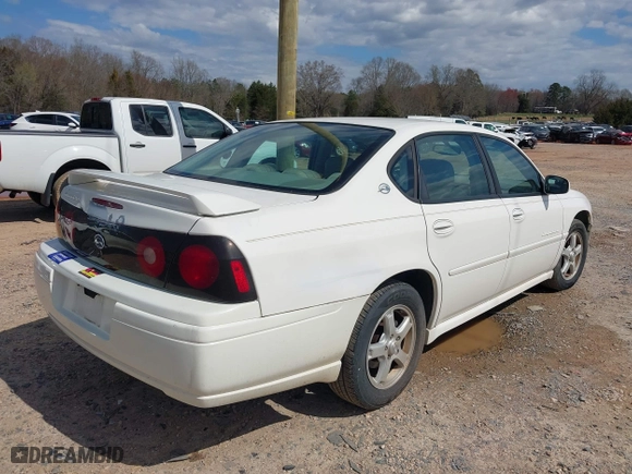 2004 Chevrolet Impala LS with VIN 2G1WH52K449358012, listed as a IAAI auction lot 41801526 with 1 mi miles. Bid and sale history available at carsss.com. Image 4.