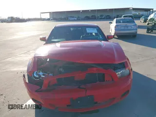 2012 Ford Mustang V6 Premium with VIN 1ZVBP8AM5C5262332, listed as a IAAI auction lot 41243050 with 105,157 mi miles. Bid and sale history available at carsss.com. Image 6.