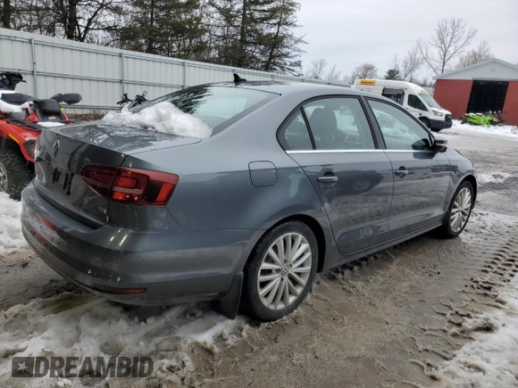 2016 Volkswagen Jetta Sedan 1.8T SEL with VIN 3VWL07AJ0GM327547, listed as a Copart auction lot 83978534 with 91,188 mi miles and Salvage Title. Bid and sale history available at carsss.com. Image 3.