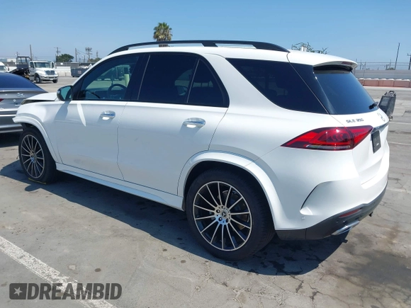 2021 Mercedes-Benz GLE 350 with VIN 4JGFB4JB3MA383309, listed as a IAAI auction lot 42625145 with 52,816 mi miles and . Bid and sale history available at DreamBid. Image 3.
