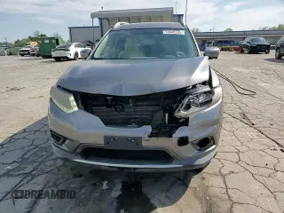 2016 Nissan Rogue SV with VIN KNMAT2MV9GP671536, listed as a Copart auction lot 53640395 with 68,646 mi miles and Salvage Title. Bid and sale history available at carsss.com. Image 15.