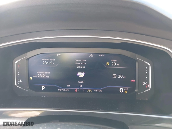 2019 Volkswagen Tiguan SEL Premium with VIN 3VV4B7AX6KM086321, listed as a IAAI auction lot 41121116 with 77,646 mi miles. Bid and sale history available at carsss.com. Image 7.