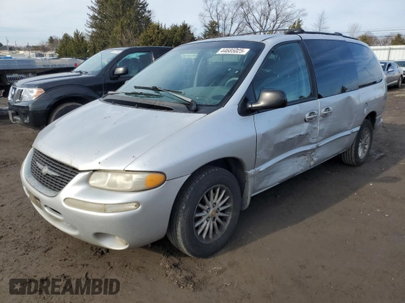 2000 Chrysler Town & Country LX z VIN 1C4GP44G2YB717718, wystawiony jako Copart lot #44685025 z przebiegiem 188 889 mil mil oraz Szkoda całkowita • Salvage title. Historia ofert i sprzedaży dostępna na DreamBid. Obrazek 1.