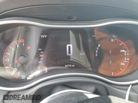 2020 Dodge Durango Pursuit with VIN 1C4RDJFG7LC369821, listed as a Copart auction lot 55923875 with 34,772 mi miles and Salvage title. Bid and sale history available at DreamBid. Image 9.