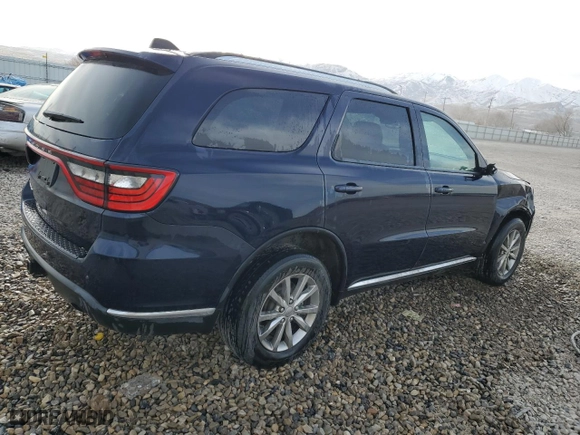 2017 Dodge Durango SXT with VIN 1C4RDJAG7HC737400, listed as a Copart auction lot 46957335 with 114,067 mi miles and Clean Title. Bid and sale history available at carsss.com. Image 3.