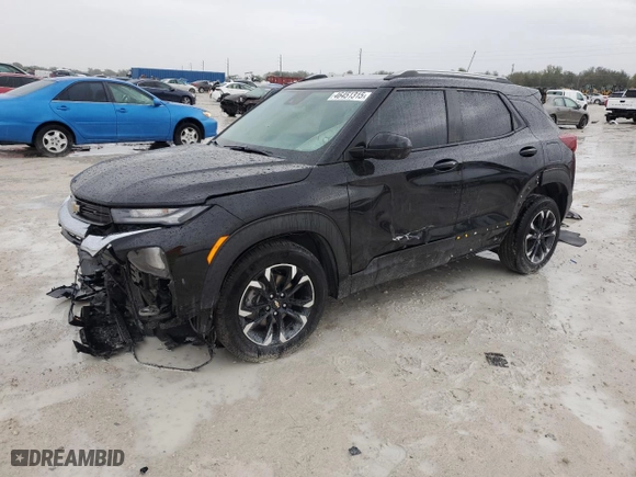 2021 Chevrolet TrailBlazer LT with VIN KL79MPS23MB150629, listed as a Copart auction lot 46451315 with 46,402 mi miles and Non Repairable. Bid and sale history available at carsss.com. Image 1.