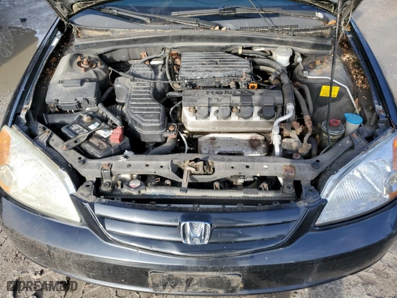 2003 Honda Civic DX with VIN 2HGES16193H518681, listed as a Copart auction lot 87137814 with 172,997 mi miles and Clean Title. Bid and sale history available at carsss.com. Image 11.