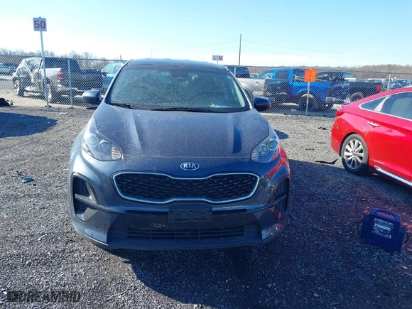 2021 Kia Sportage LX with VIN KNDPM3AC4M7920949, listed as a IAAI auction lot 41856785 with 39,200 mi miles. Bid and sale history available at carsss.com. Image 11.