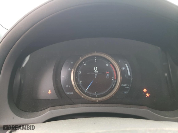 2016 Lexus IS 200t with VIN JTHBA1D2XG5002468, listed as a Copart auction lot 49843485 with 180,276 mi miles and Salvage Title. Bid and sale history available at carsss.com. Image 9.