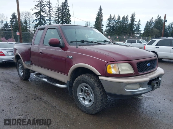 1997 Ford F-150 z VIN 2FTDX08W1VCA04449, wystawiony jako IAAI lot #41858712 z przebiegiem 223 304 mil mil oraz . Historia ofert i sprzedaży dostępna na DreamBid. Obrazek 1.
