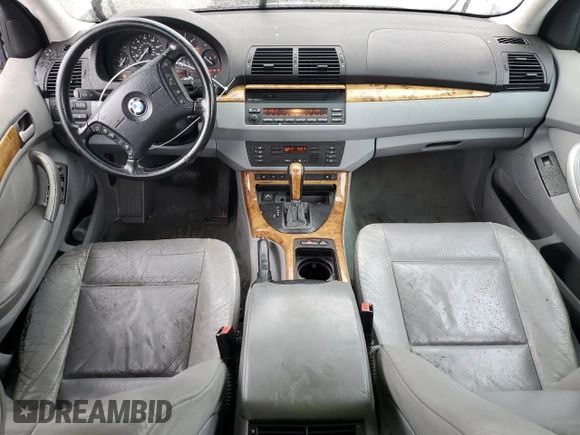 2001 BMW X5 4.4i with VIN WBAFB33571LH19064, listed as a Copart auction lot 49243495 with 295,923 mi miles and Non Repairable. Bid and sale history available at carsss.com. Image 8.