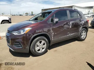 2021 Chevrolet Trax LT with VIN KL7CJPSM4MB368353, listed as a Copart auction lot 56468075 with 71,802 mi miles and Salvage title. Bid and sale history available at DreamBid. Image 1.