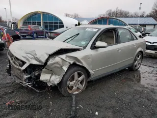 2004 Audi A4 1.8T with VIN WAULC68E84A051444, listed as a Copart auction lot 81149274 with 115,307 mi miles and Salvage Title. Bid and sale history available at carsss.com. Image 1.