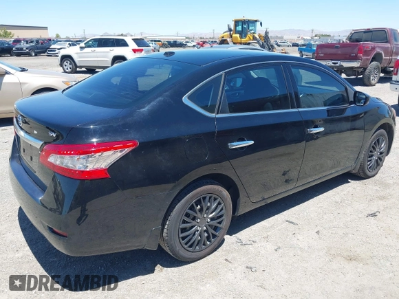 2015 Nissan Sentra SV with VIN 3N1AB7AP6FY269673, listed as a IAAI auction lot 42229187 with 100,977 mi miles and . Bid and sale history available at DreamBid. Image 4.