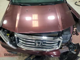 2012 Honda Pilot EX-L with VIN 5FNYF4H75CB051722, listed as a Copart auction lot 51351205 with 91,520 mi miles and Salvage Title. Bid and sale history available at DreamBid. Image 12.