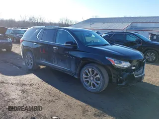 2018 Chevrolet Traverse Premier z VIN 1GNEVJKW5JJ174261, wystawiony jako IAAI lot #41656906 z przebiegiem 101 908 mil mil oraz . Historia ofert i sprzedaży dostępna na DreamBid. Obrazek 1.