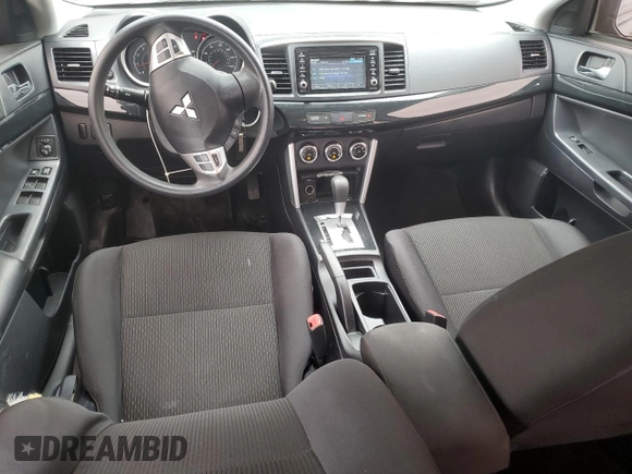 2017 Mitsubishi Lancer ES with VIN JA32U2FU2HU009241, listed as a Copart auction lot 71927954 with 54,204 mi miles and Salvage Title. Bid and sale history available at carsss.com. Image 8.