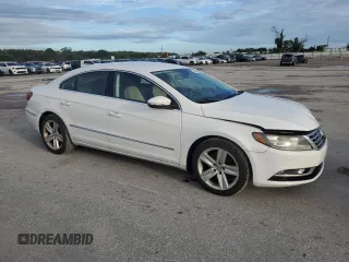 2014 Volkswagen CC R-Line with VIN WVWBP7AN8EE532453, listed as a Copart auction lot 74605834 with 108,124 mi miles and Non Repairable. Bid and sale history available at carsss.com. Image 4.