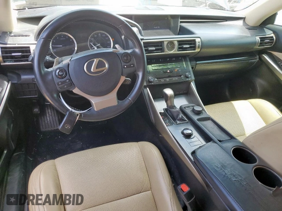 2014 Lexus IS 250 z VIN JTHBF1D21E5029539, wystawiony jako Copart lot #59970435 z przebiegiem 154 326 mil mil oraz Szkoda całkowita • Salvage title. Historia ofert i sprzedaży dostępna na DreamBid. Obrazek 8.