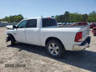 2019 Ram 1500 Big Horn with VIN 1C6RR7LT2KS570012, listed as a Copart auction lot 52257055 with 62,526 mi miles and Salvage title. Bid and sale history available at DreamBid. Image 2.