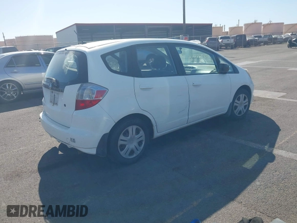2010 Honda Fit with VIN JHMGE8H25AC029528, listed as a IAAI auction lot 41084208 with 58,774 mi miles. Bid and sale history available at carsss.com. Image 4.