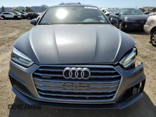 2018 Audi A5 Sportback Premium with VIN WAUDNCF51JA130255, listed as a Copart auction lot 69116454 with 58,292 mi miles and Salvage Title. Bid and sale history available at carsss.com. Image 5.