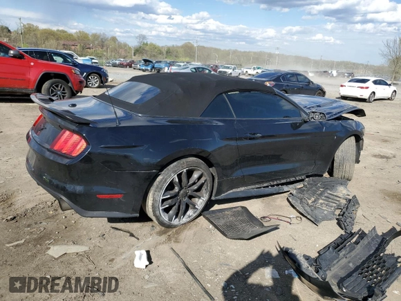 2015 Ford Mustang EcoBoost Premium with VIN 1FATP8UH1F5405275, listed as a Copart auction lot 53319535 with Not provided miles and Salvage title. Bid and sale history available at DreamBid. Image 3.