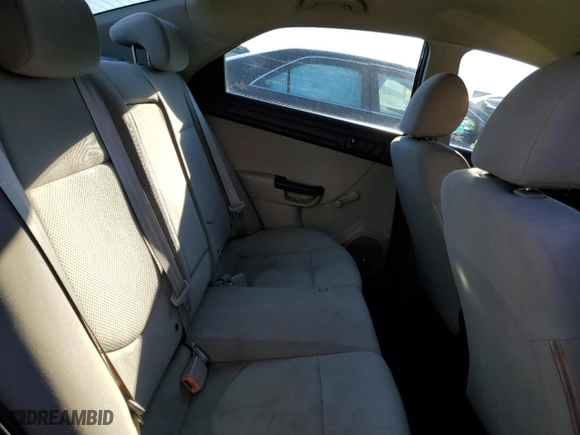 2010 Kia Forte LX with VIN KNAFT4A26A5821341, listed as a Copart auction lot 86717854 with 93,640 mi miles and Salvage Title. Bid and sale history available at carsss.com. Image 10.