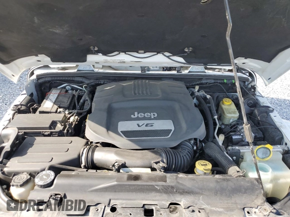 2016 Jeep Wrangler Sahara с VIN 1C4AJWBG4GL234262, выставлен на аукционе Copart как лот 58742355 с пробегом 133 152 миль миль и Списание • Salvage title. История ставок и продаж доступна на DreamBid. Изображение 12.