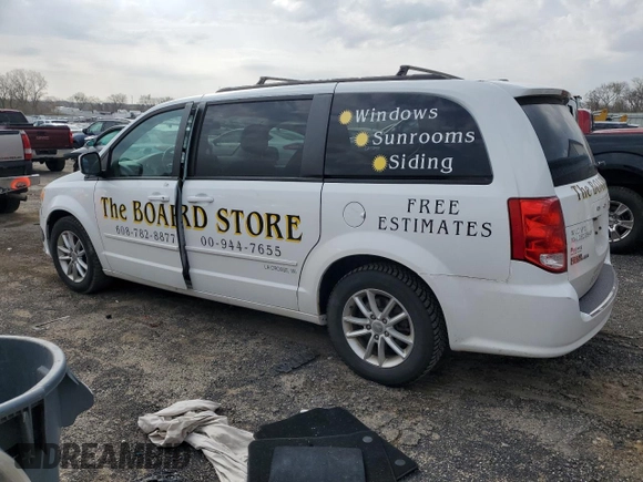2014 Dodge Grand Caravan SXT with VIN 2C4RDGCG4ER371415, listed as a Copart auction lot 54400645 with 150,055 mi miles and Non Repairable. Bid and sale history available at DreamBid. Image 2.
