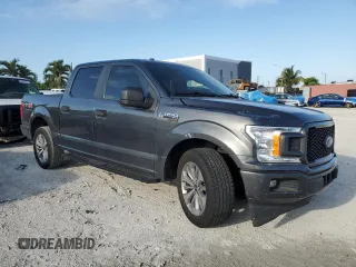 2018 Ford F-150 XL с VIN 1FTEW1CP8JFD24735, выставлен на аукционе Copart как лот 52548045 с пробегом 154 506 миль миль и Списание • Salvage title. История ставок и продаж доступна на DreamBid. Изображение 4.