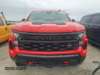2024 Chevrolet Silverado 1500 Custom Trail Boss with VIN 3GCUDCEDXRG343846, listed as a Copart auction lot 79827194 with 2,163 mi miles and Non Repairable. Bid and sale history available at carsss.com. Image 5.