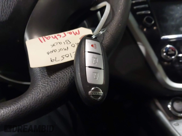 2020 Nissan Murano S with VIN 5N1AZ2AS4LN126645, listed as a IAAI auction lot 41602278 with 67,520 mi miles and . Bid and sale history available at DreamBid. Image 11.